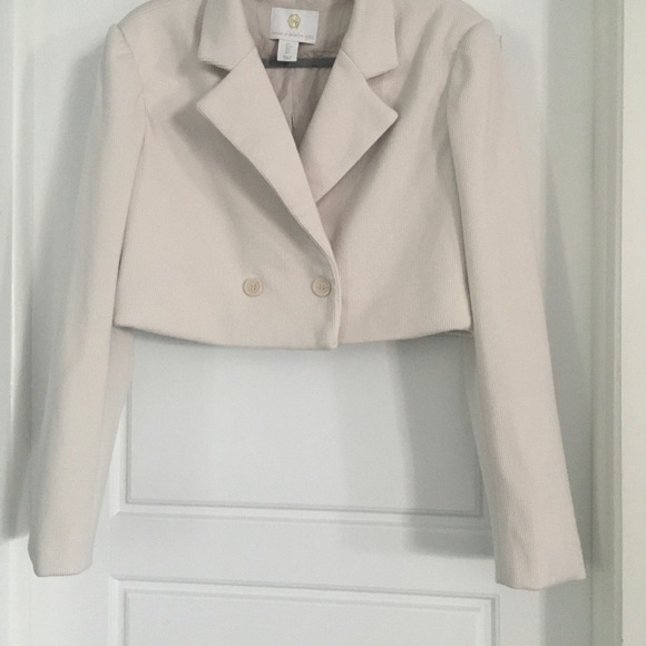 House of Harlow Cropped Blazer - Large - Picture 1 of 4
